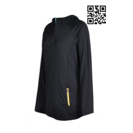 Z274訂做度身女裝功能性運動衫  設計手指公孔功能性運動衫  半胸拉鏈  半拉鍊 肚兜款 自製反光功能性運動衫  功能性運動衫專營 Z274訂做度身女裝功能性運動衫  設計手指公孔功能性運動衫  半胸拉鏈  半拉鍊 肚兜款 自製反光功能性運動衫  功能性運動衫專營